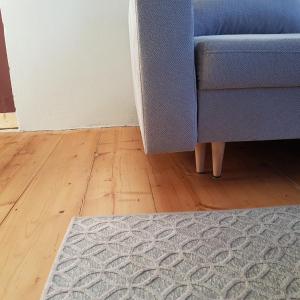 Ruang duduk di Nostalgie Apartment Weimar