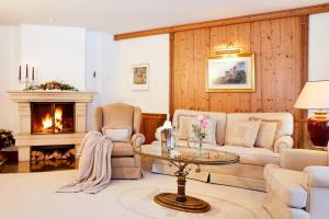 Część wypoczynkowa w obiekcie Salzburgerhof, das 5-Sterne Hotel von Zell am See