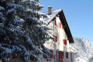 Rifugio La Capanna v zime