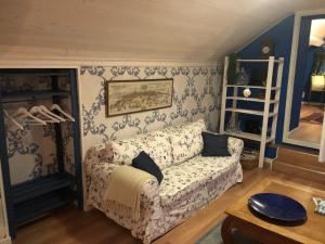 Posezení v ubytování B&B De Eifelhoeve