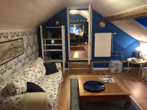 Posezení v ubytování B&B De Eifelhoeve
