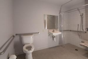 Kúpeľňa v ubytovaní Curly Redwood Lodge