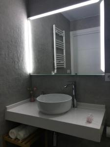 Ett badrum på Apartamento Abuelo Mayorga