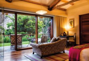 Posezení v ubytování Rio Sagrado, A Belmond Hotel, Sacred Valley