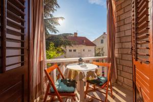 Balkón nebo terasa v ubytování APARTMANI LIMUN - Ivo i Dragica Šimić - Makarska