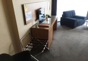 A seating area at City Hotel Plovdiv