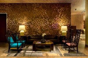 Uma área de estar em Hyatt Centric San Isidro Lima