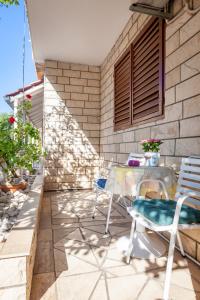 Balkón nebo terasa v ubytování APARTMANI LIMUN - Ivo i Dragica Šimić - Makarska