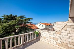 Balkón nebo terasa v ubytování APARTMANI LIMUN - Ivo i Dragica Šimić - Makarska