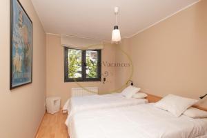 Ένα ή περισσότερα κρεβάτια σε δωμάτιο στο Mikka-Solana CONFORT