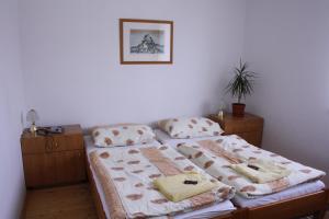 Postel nebo postele na pokoji v ubytování Penzión Koras