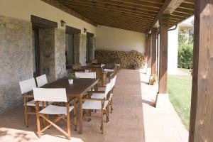 Restaurace v ubytování Posada Ruilobuca