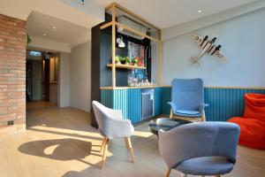Area soggiorno di Atlas Hostel & Backpackers
