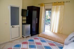 Ένα ή περισσότερα κρεβάτια σε δωμάτιο στο Hotel 4 Stinet