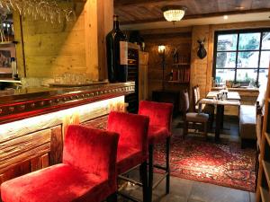 Posezení v ubytování Hotel Le Castel