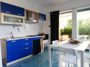 Kuchyň nebo kuchyňský kout v ubytování Soleluna apartment
