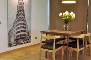 A seating area at Pierre & Vacances Apartamentos Edificio Eurobuilding 2