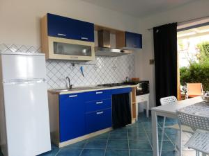 Kuchyň nebo kuchyňský kout v ubytování Soleluna apartment