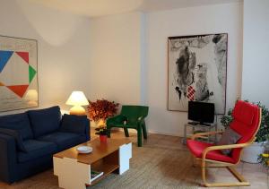 Χώρος καθιστικού στο Paradix holiday apartment - gîte 3, 2 pers