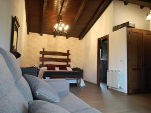 Posezení v ubytování Casa Rural Los 3 Panetes