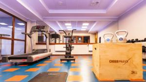 Centrum fitness w obiekcie Qubus Hotel Głogów