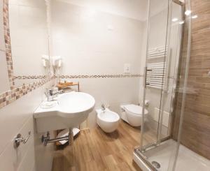 Koupelna v ubytování B&B Floridiana