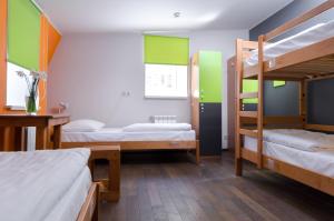 Postel nebo postele na pokoji v ubytování DREAM Hostel Kyiv