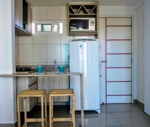 A cozinha ou cozinha compacta de Natal - Ponta Negra - Apto para 3 pessoas