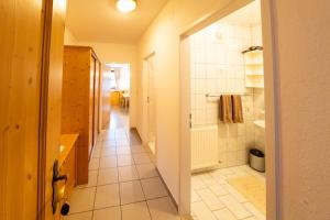 Koupelna v ubytování Hof Unterhuben + 37 fotografií