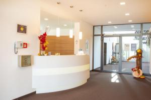 Fitness centrum a/nebo fitness zařízení v ubytování Das Gästehaus Puschendorf