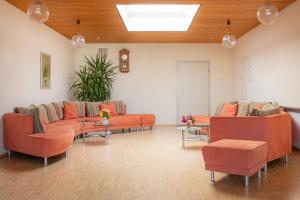 Posezení v ubytování Das Gästehaus Puschendorf