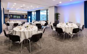 Restaurace v ubytování Radisson Blu Hotel, Hasselt