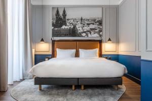 Radisson Blu Hotel Prague客房内的一张或多张床位