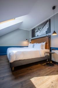 Radisson Blu Hotel Prague客房内的一张或多张床位