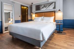 Radisson Blu Hotel Prague客房内的一张或多张床位