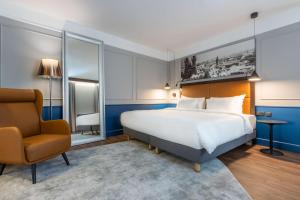 Radisson Blu Hotel Prague客房内的一张或多张床位