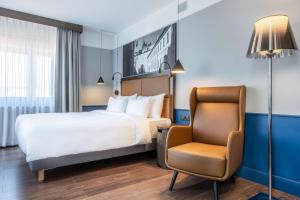 Radisson Blu Hotel Prague客房内的一张或多张床位