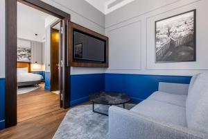 Radisson Blu Hotel Prague客房内的一张或多张床位