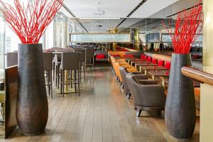 Posezení v ubytování Radisson Blu Media Harbour Hotel, Düsseldorf