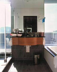 Kuhinja oz. manjša kuhinja v nastanitvi Radisson Blu Hotel, St. Gallen