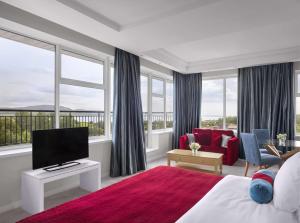 TV a/nebo společenská místnost v ubytování Radisson BLU Hotel & Spa, Sligo