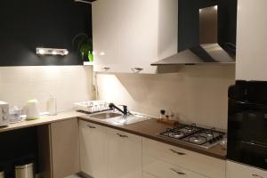 Kuchyň nebo kuchyňský kout v ubytování Apartman Zoe