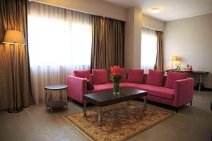 พื้นที่นั่งเล่นของ Radisson Blu Hotel, Abidjan Airport