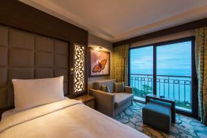 Postel nebo postele na pokoji v ubytování Radisson Blu Hotel, Ordu