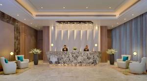Posezení v ubytování Radisson Mumbai Andheri MIDC