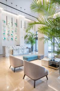 Radisson Blu Hotel, Larnaca的休息区