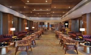 Radisson Chandigarh Zirakpur的休息区