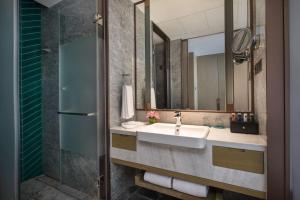 Koupelna v ubytování Radisson Suzhou