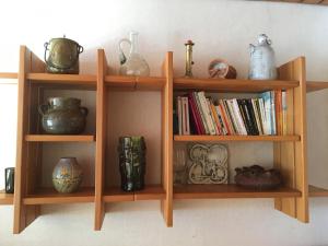 Knihovna v apartmánu