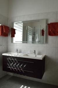 Kúpeľňa v ubytovaní Haus Klein Rosental